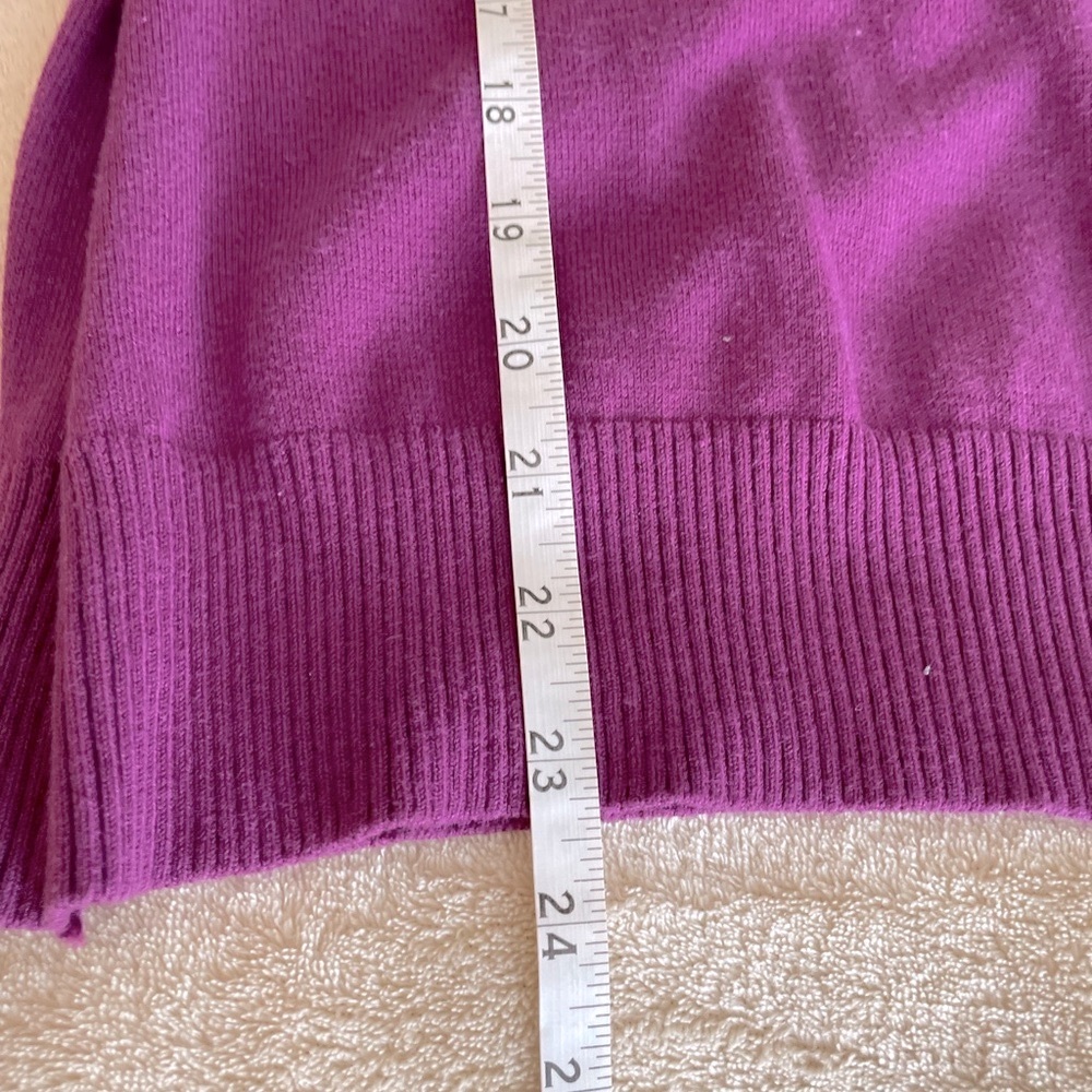 AB Studio V-Neck 3/4 Sweater - Size L - Picture 10 of 12